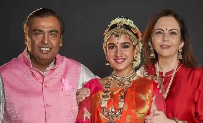 Are the Ambani family members on Instagram?